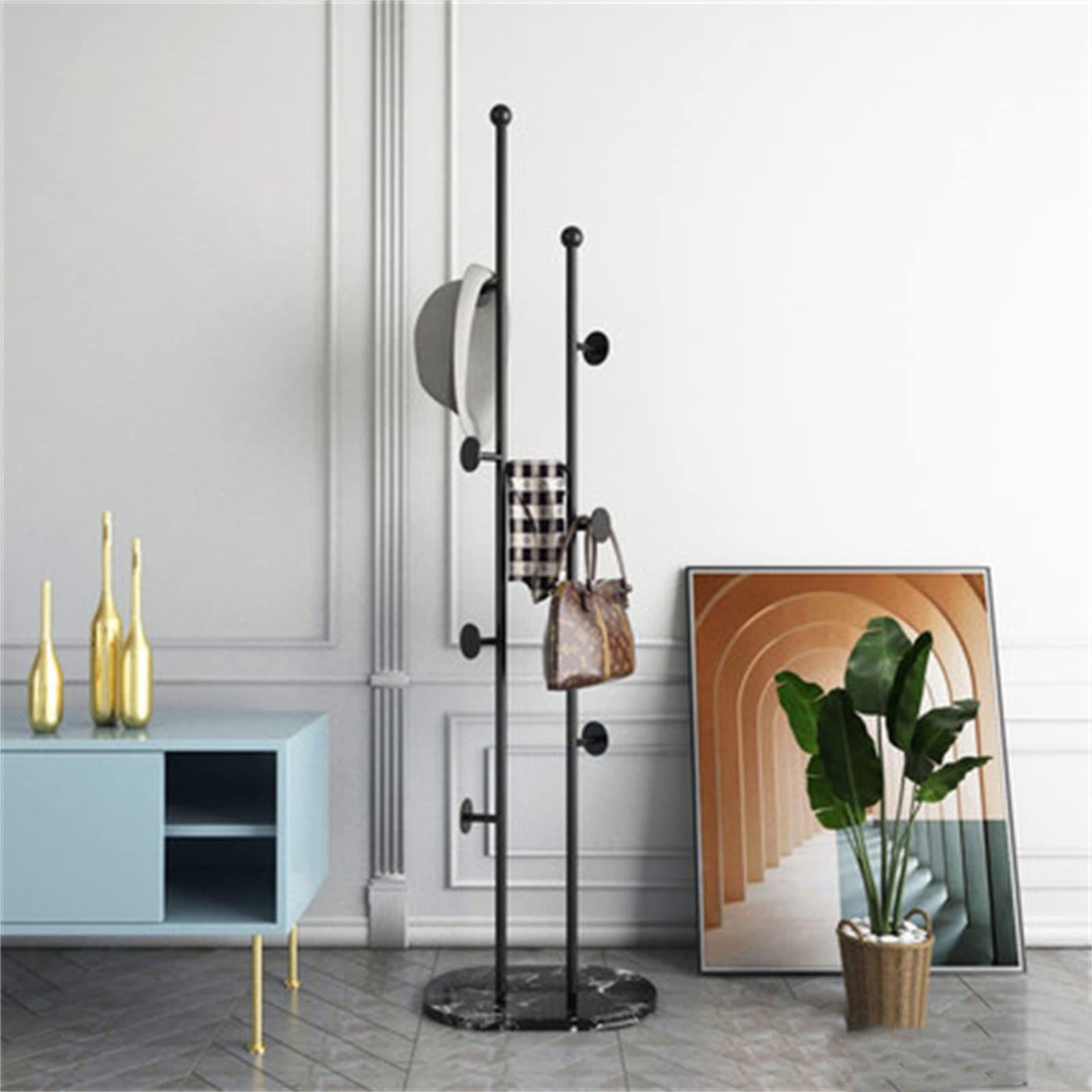 Amazon.co.jp: コートハンガー 寝室のぶら下げ服ラックコートラック